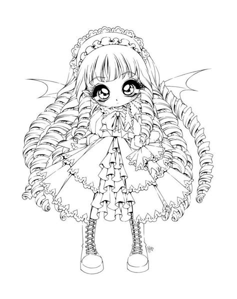 Anime Vampire Girl Coloring Pages Coloring Home