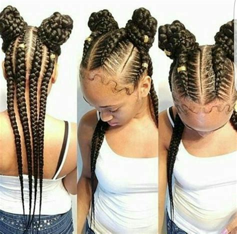 Half Up Half Down Hairstyle👌 😍 Shy Boss💸 African Braids Hairstyles