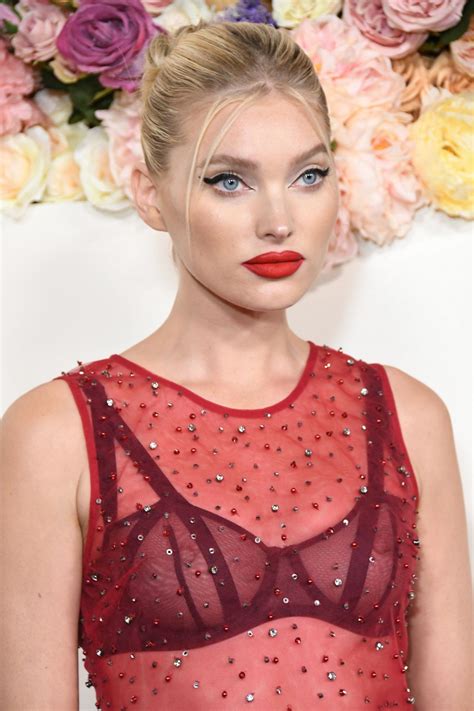 Elsa hosk might not be nearly as recognizable to you in her everyday clothing because you're more accustomed to seeing her in very little when she's working. Elsa Hosk - 2019 REVOLVE Awards • CelebMafia