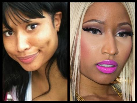 Nicki Minaj Without Makeup Is Almost Impossible To Picture Out Wundr Bar