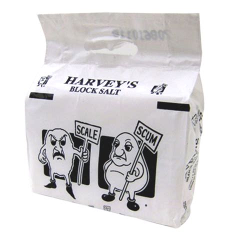 8kg Harveys Block Salt The Salt Shop Water Softener Salt