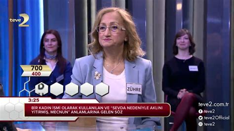 Kelime Oyunu - Sevda nedeniyle aklını yitirmiş anlamına gelen bir kadın