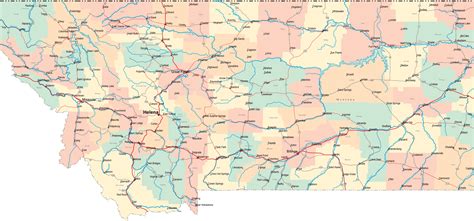 Map Of Montana Highways