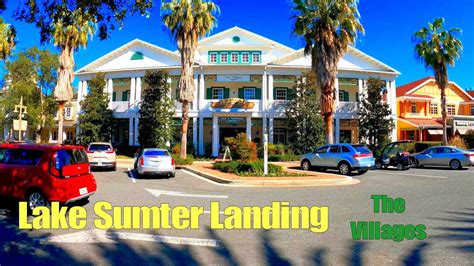 a quick tour of the beautiful lake sumter landing in the villages fl [4k] youtube