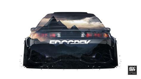Wallpaper Edc Graphics Nissan Silvia S Memberikan Mobil Jepang Jdm Pegunungan X