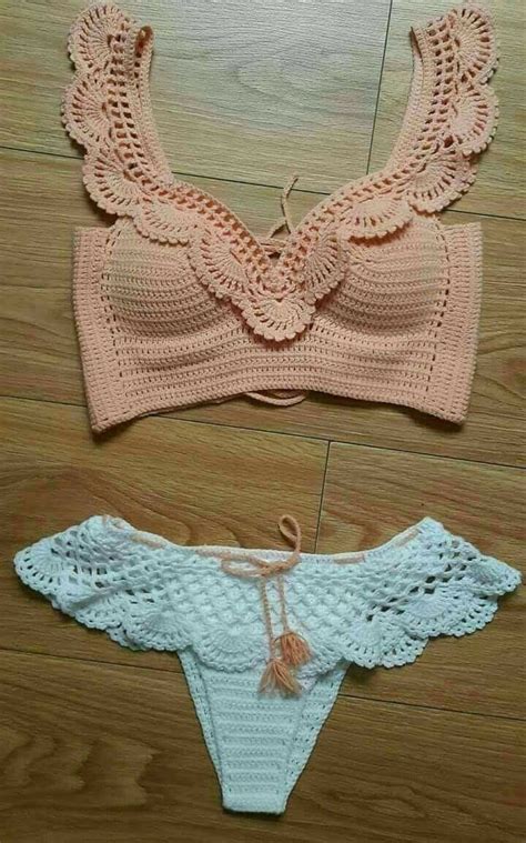 Crochet Bikini Pattern Crochet Swimwear Crochet Crop Top Crochet
