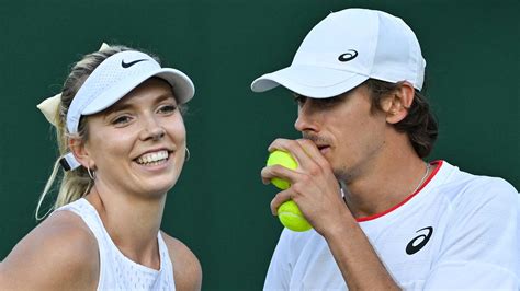 alex de minaur versus girlfriend katie boulter at united cup 2024 united cup tennis