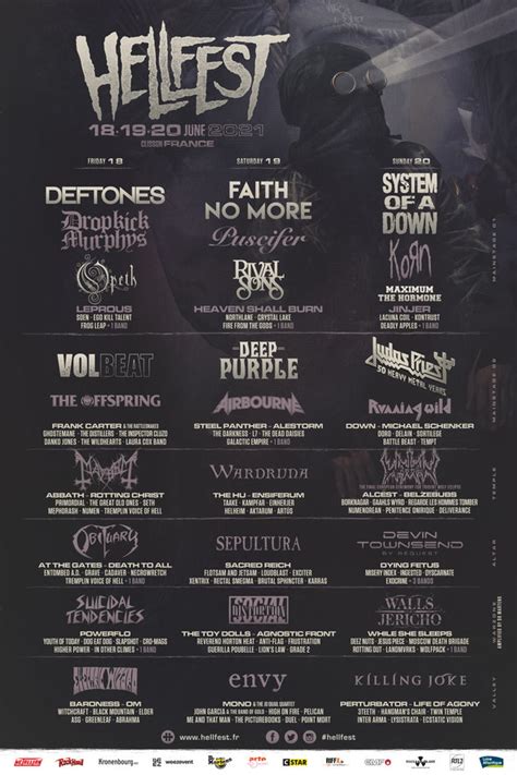 Hellfest fand 2006 zum ersten mal statt. HELLFEST 2021: NOVEDADES EN EL CARTEL | Empire Zone Magazine