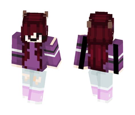 Download Ripped Jeans And Stripes ♡ Minecraft Skin For Free