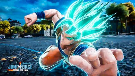 Nuevo Goku En Super Saiyan Blue Jump Force Youtube