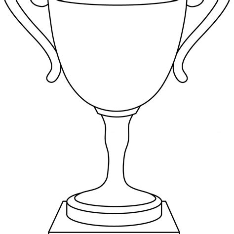 Trophy Coloring Pages For Kids