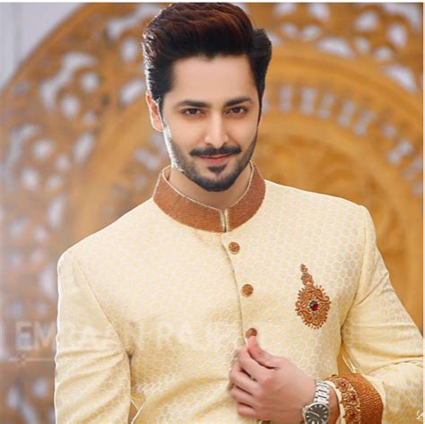 Finally they decided to marry and both were looking very attractive in their wedding ceremony. danish taimoor | Wedding dress men, Engagement dress for ...