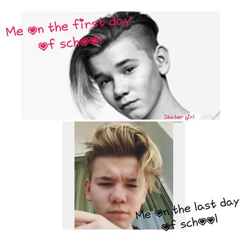 Why He Is Gorgeous In Both Photos😂 ️ ️ ️ ️ I School First Day Of
