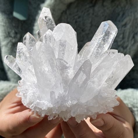 Crystal Cluster300 500g Clear Quartz Cluster Crystalquartz Etsy