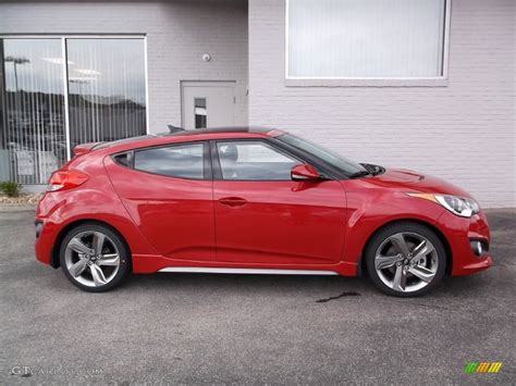 Our comprehensive reviews include detailed ratings on price and features, design, practicality, engine. 2015 Boston Red Hyundai Veloster Turbo #98149897 Photo #2 ...