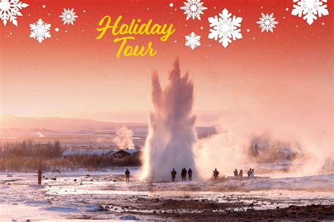 Reykjavík Christmas Walk And Golden Circle Holiday Tour In Iceland