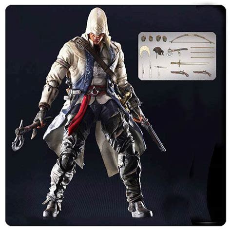 Assassin S Creed 3 Connor Kenway Play Arts Kai Action Figure
