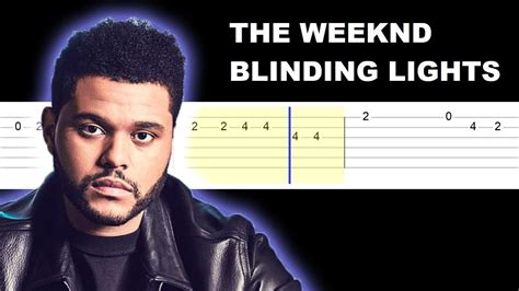 The Weeknd Blinding Lights Easy Guitar Tabs Tutorial Acordes Chordify