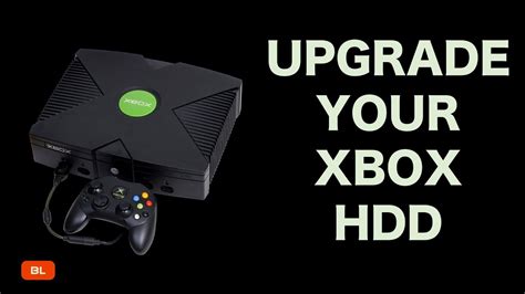 Original Xbox Hard Drive Upgrade Tutorial Guide How To Install New Hdd
