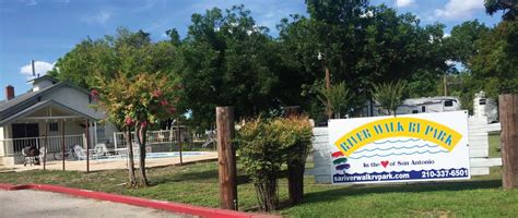 Located In The Heart Of San Antonio Texas River Walk Rv Park Is A