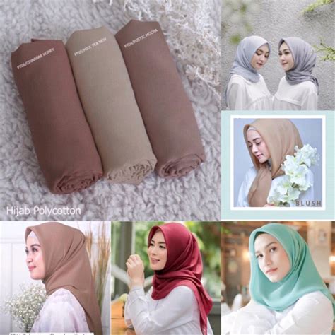 Populer 70 Varian Warna Jilbab Bella Square