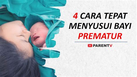4 Cara Menyusui Bayi Prematur Baru Lahir Yang Baik Dan Benar Tips