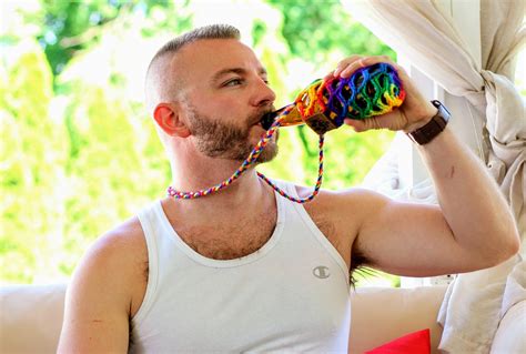 Beer Bottle Koozie Holder Neck Holder Pride Rainbow Etsy