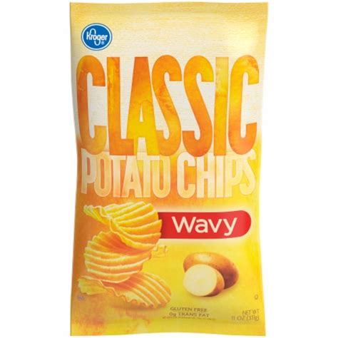 Kroger® Classic Wavy Potato Chips 11 Oz Qfc