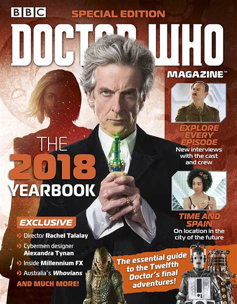 Doctor Who Magazine Dwm Special 48 The 2018 Yearbook Doctor Who Bbc