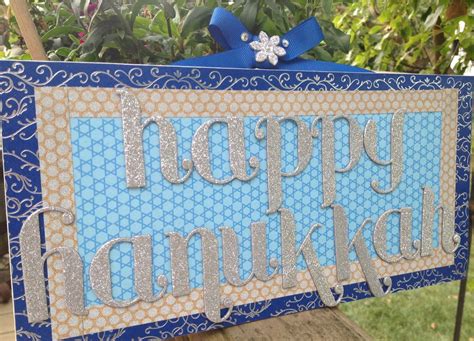 Hanukkah Decoration, Hanukkah Decor, Hanukkah Sign, Happy Hanukkah, Chanukah Decoration ...