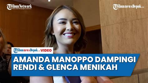 Amanda Manoppo Menjadi Pendamping Glenca Cyhsara Dan Rendi John Youtube