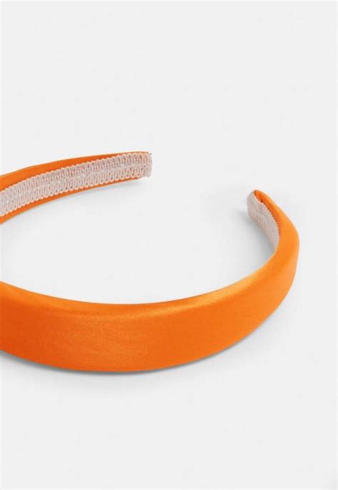 Neon Orange Padded Headband Missguided