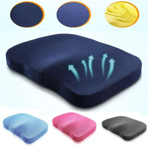 Spring Park Memory Foam Thick Car Front Seat Cushion Office Chair Soft