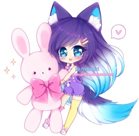 Chibi Commission For ♡ ~commission Infos~ Art © Nekogirl Character