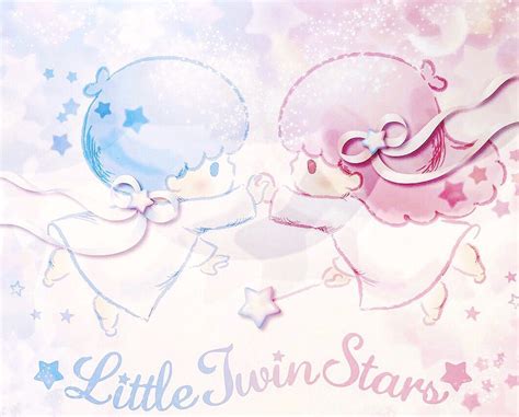 𝒎𝒚𝒌𝒊𝒌𝒊 𝒎𝒆𝒍𝒂𝒍𝒂 ༚ Sanrio Wallpaper Little Twin Stars Sanrio Characters