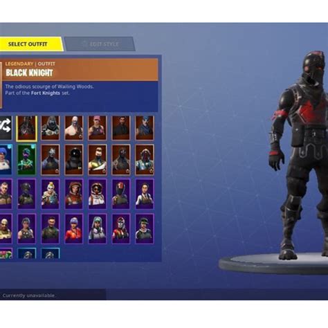 Fortnite Black Knight Account Full Acess Toys And Games Video Gaming