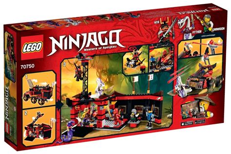 Lego Ninjago 70750 Pas Cher La Base Mobile Des Ninja