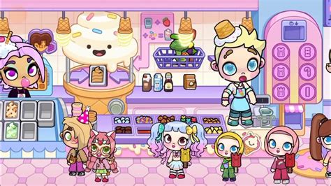 Game Pazu Avatar World Feea Dan Hana Pergi Makan Es Krim Bersama