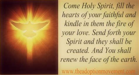 Life Is Beautiful On Twitter Come Holy Spirit Fill The Hearts Of