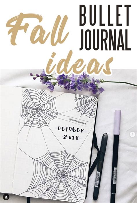 Fall Bullet Journal Examples For Creative People Craft Mart