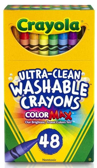 Crayola 48 Pack Of Washable Crayons 48 Pack Of Chalk