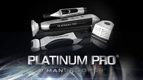 Platinum Pro By Mangroomer Back Shaver Body Groomer Haircut Kit