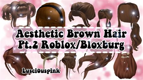 Heyy guys here are 50 brown roblox hair codes you can use on games such as bloxburg! Aesthetic Brown Hair Codes Pt 2 Roblox/Bloxburg (Code ...