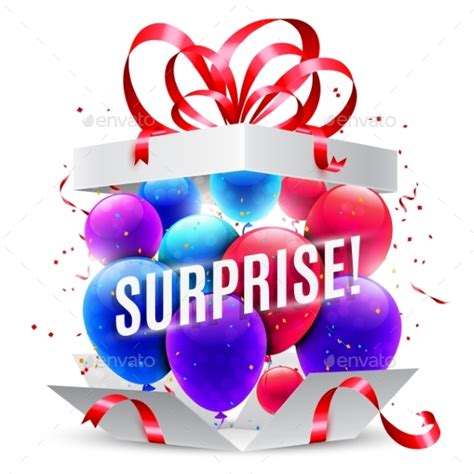 Find a great selection of exceptional gifts everyone will love for all occasions. Surprise Gift Box by timurock | GraphicRiver
