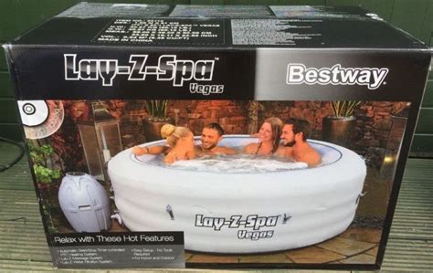 Bestway Lay Z Spa Vegas Airjet Inflatable Hot Tub Brand New Boxed For