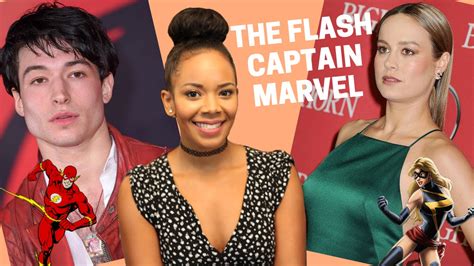 THE FLASH & CAPTAIN MARVEL FILM NEWS - YouTube