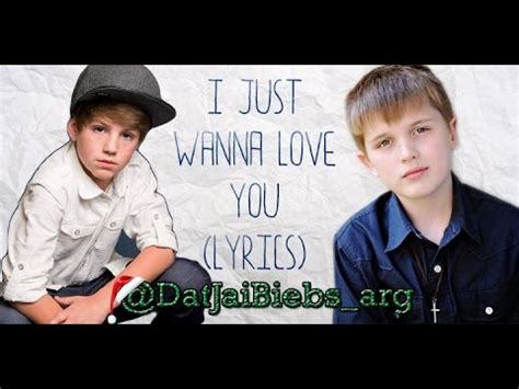 I just wanna be the one you love. MattyB - I Just Wanna Love You (ft. John Robert Rimel ...