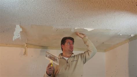 Of course, this also depends on the size of the room. Popcorn Ceiling Removal 2 - YouTube