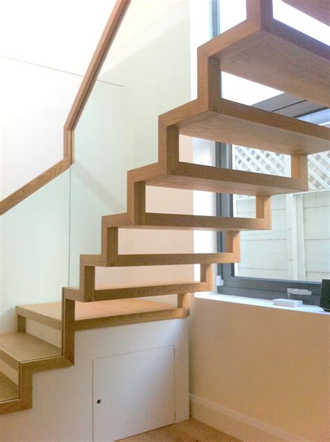 Modern Open Tread Stairs