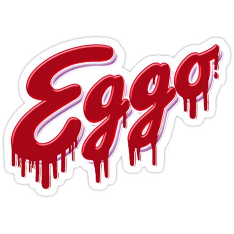 Eggo Logo Stranger Things Edition Stickers By Nattimmins Redbubble